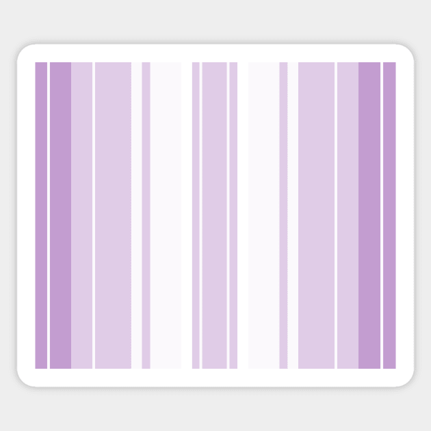 Strips - purple and white. Sticker by kerens